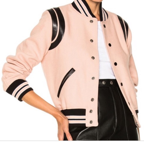 Saint Laurent Other - Saint Laurent pink teddy jacket